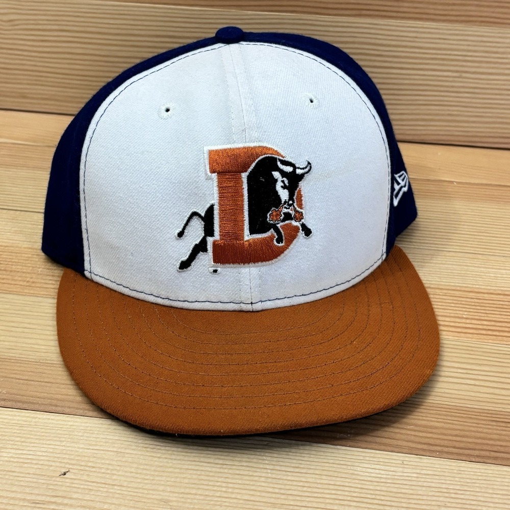 Vintage Durham Bulls Made in USA 59FIFTY Fitted Hat – 7 1/4 – Navy - MILB